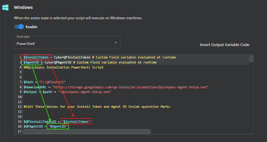 Deploy Quickpass Agent Using Kaseya VSA X – CyberQP